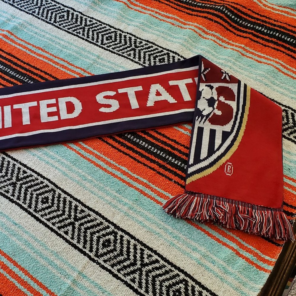United States National Team Scarf US  Logo